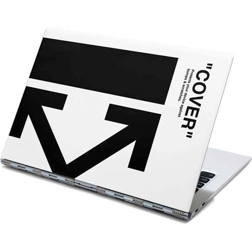 Black and White Arrows Yoga 910 2-in-1 14in Touch-Screen Skin