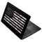 Black and White Camo American Flag Asus X502CA 15.6 Skin