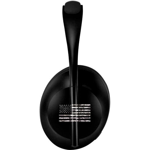 Black and White Camo American Flag Bose Noise Cancelling Headphones 700 Skin