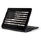 Black and White Camo American Flag Samsung Chromebook Skin