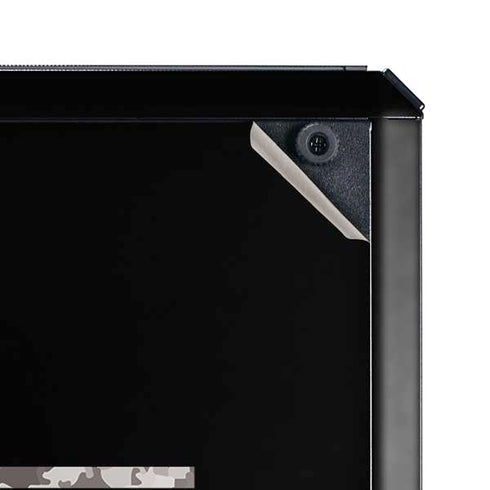 Black and White Camo American Flag Cooler Master MasterBox Q300L Mini Tower Skin