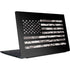 Black and White Camo American Flag Dell Vostro Skin