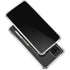 Black and White Camo American Flag Galaxy A12 Clear Case