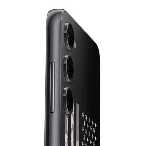 Black and White Camo American Flag Galaxy A14 5G Skin