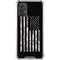 Black and White Camo American Flag Galaxy A32 5G Clear Case