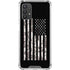 Black and White Camo American Flag Galaxy A32 5G Clear Case