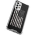 Black and White Camo American Flag Galaxy A33 5G Clear Case