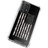 Black and White Camo American Flag Galaxy A52 5G Clear Case