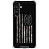 Black and White Camo American Flag Galaxy A54 5G Clear Case