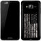 Black and White Camo American Flag Galaxy J3 Skin