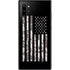 Black and White Camo American Flag Galaxy Note 10 Plus Skin