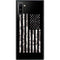 Black and White Camo American Flag Galaxy Note 10 Skin