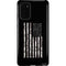Black and White Camo American Flag Galaxy Note20 5G Pro Case