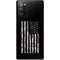 Black and White Camo American Flag Galaxy Note20 5G Skin
