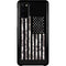 Black and White Camo American Flag Galaxy S20 Lite Case