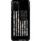 Black and White Camo American Flag Galaxy S20 Plus Pro Case