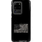 Black and White Camo American Flag Galaxy S20 Ultra 5G Pro Case