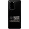 Black and White Camo American Flag Galaxy S20 Ultra 5G Skin