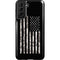 Black and White Camo American Flag Galaxy S21 FE Pro Case