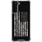 Black and White Camo American Flag Galaxy S21 Plus 5G Clear Case