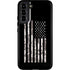 Black and White Camo American Flag Galaxy S22 Plus Pro Case