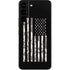 Black and White Camo American Flag Galaxy S22 Skin