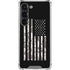 Black and White Camo American Flag Galaxy S23 Clear Case