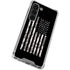 Black and White Camo American Flag Galaxy S23 Clear Case