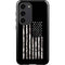 Black and White Camo American Flag Galaxy S23 Pro Case