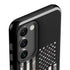 Black and White Camo American Flag Galaxy S23 Pro Case