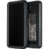 Black and White Camo American Flag Galaxy S23 Waterproof Case