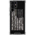 Black and White Camo American Flag Galaxy S24 Ultra Clear Case