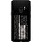 Black and White Camo American Flag Galaxy S9 Skin