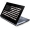 Black and White Camo American Flag Generic Laptop Skin