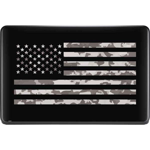 Black and White Camo American Flag Google Pixelbook Go Skin