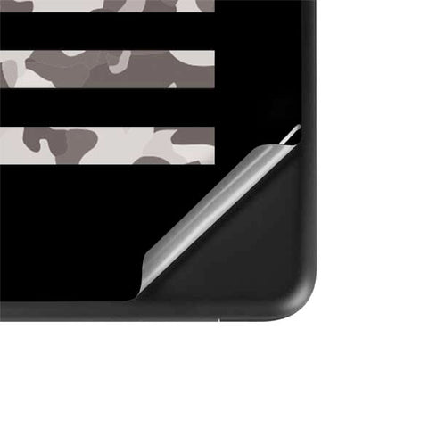 Black and White Camo American Flag Google Pixelbook Go Skin