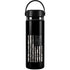 Black and White Camo American Flag Hydro Flask 20oz Wide Mouth Skin