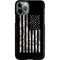 Black and White Camo American Flag iPhone 11 Pro Lite Case