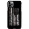 Black and White Camo American Flag iPhone 11 Pro Max Lite Case
