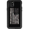 Black and White Camo American Flag iPhone 11 Pro Max Waterproof Case