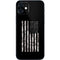 Black and White Camo American Flag iPhone 12 Mini Skin