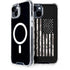 Black and White Camo American Flag iPhone 13 MagSafe Case