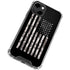 Black and White Camo American Flag iPhone 14 Clear Case