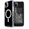 Black and White Camo American Flag iPhone 14 MagSafe Case