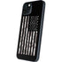 Black and White Camo American Flag iPhone 14 Plus Skin