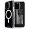 Black and White Camo American Flag iPhone 14 Pro MagSafe Case