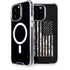 Black and White Camo American Flag iPhone 14 Pro Max MagSafe Case