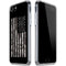 Black and White Camo American Flag iPhone SE (2nd & 3rd Gen) Clear Case