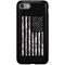 Black and White Camo American Flag iPhone SE (2nd & 3rd Gen) Pro Case