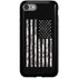 Black and White Camo American Flag iPhone SE (2nd & 3rd Gen) Pro Case